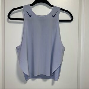 Nike AeroSwift Dri-Fit ADV Cropped Running Tank Medium NWT